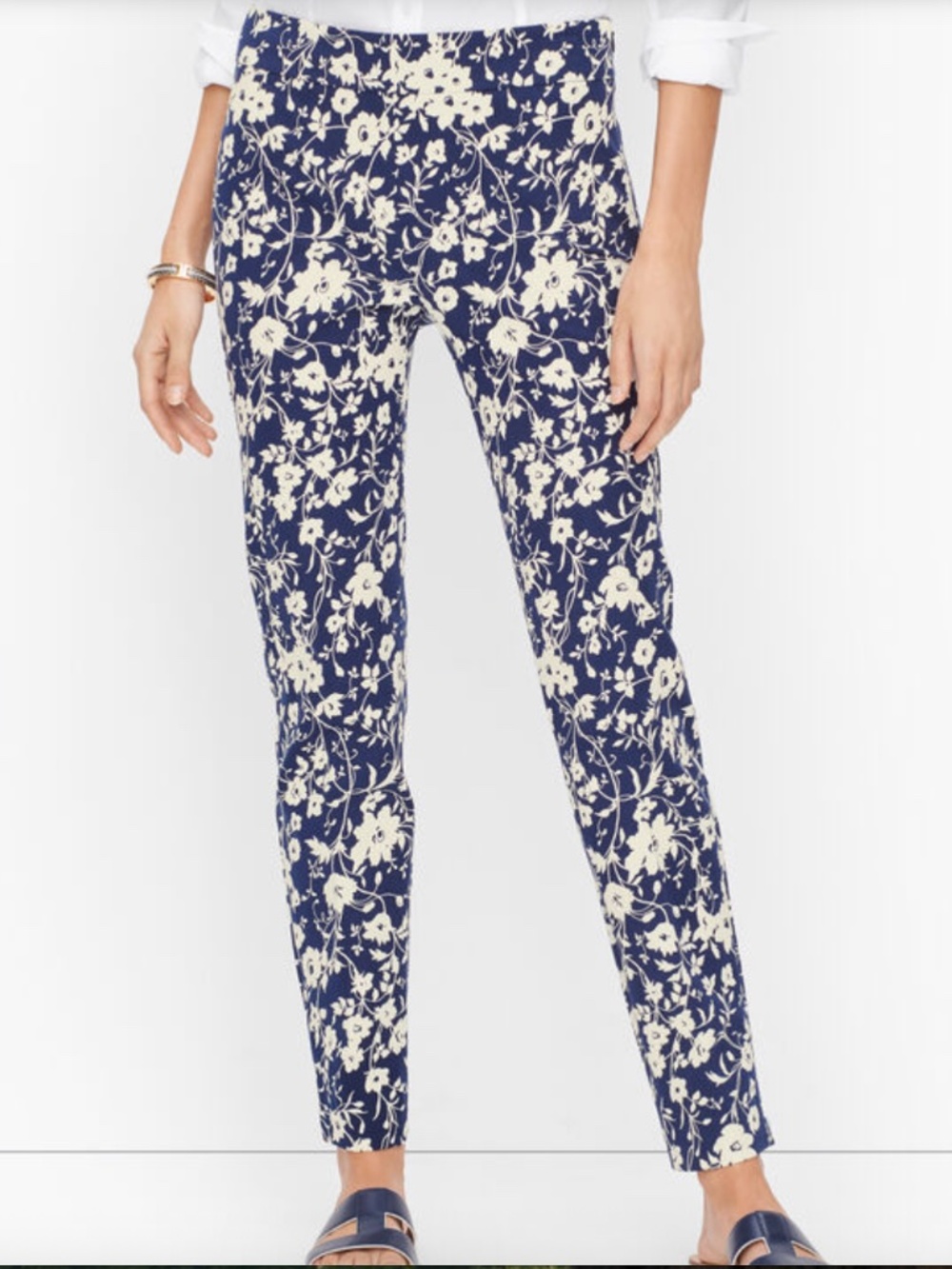 Talbots Patterned Chatham Ankle Pant